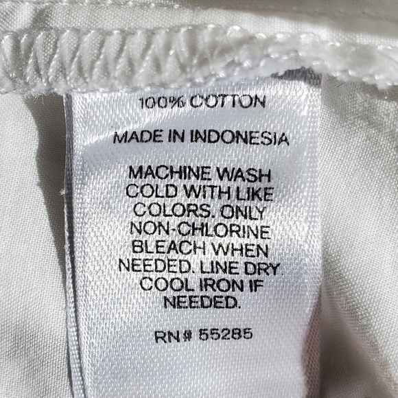 Express Long Sleeves Ruffle Blouse Size L White - Picture 5 of 7